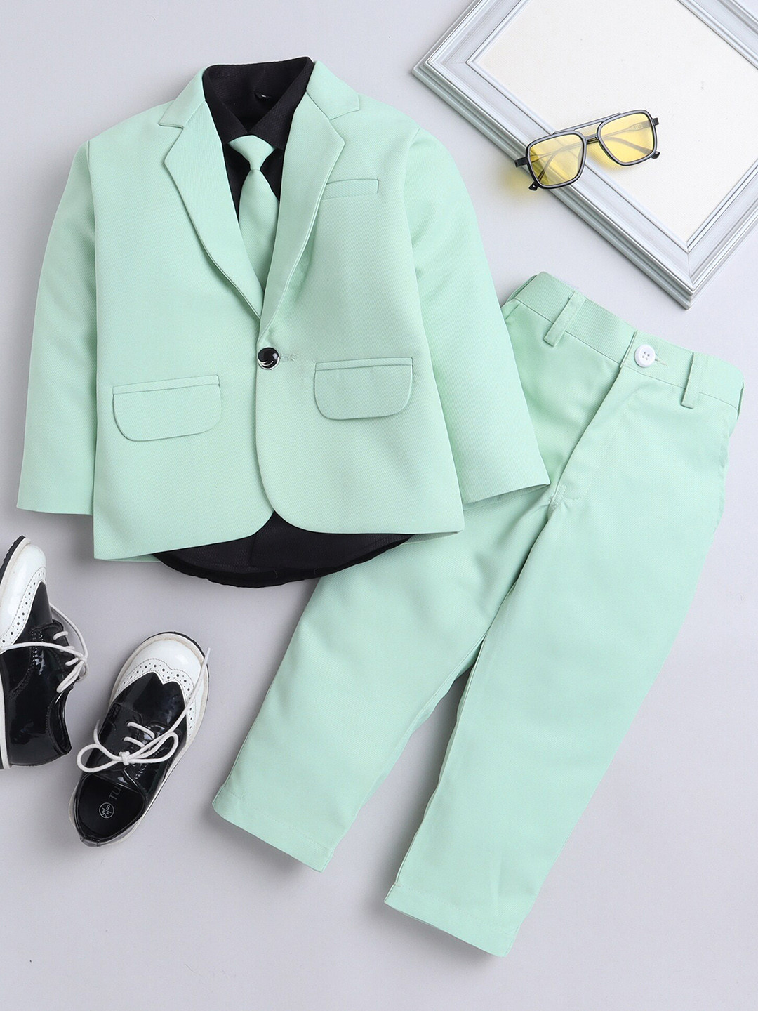 Lil homies Boys Single Breasted Three Piece Formal Suit