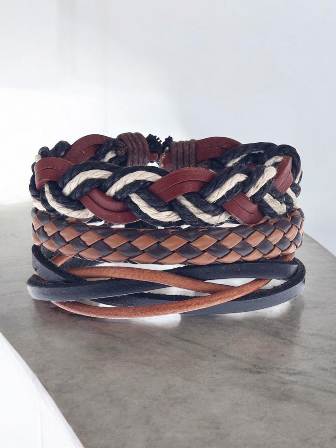 Leather Wrap Bracelet Tutorial Diy Braided Leather Bracelet