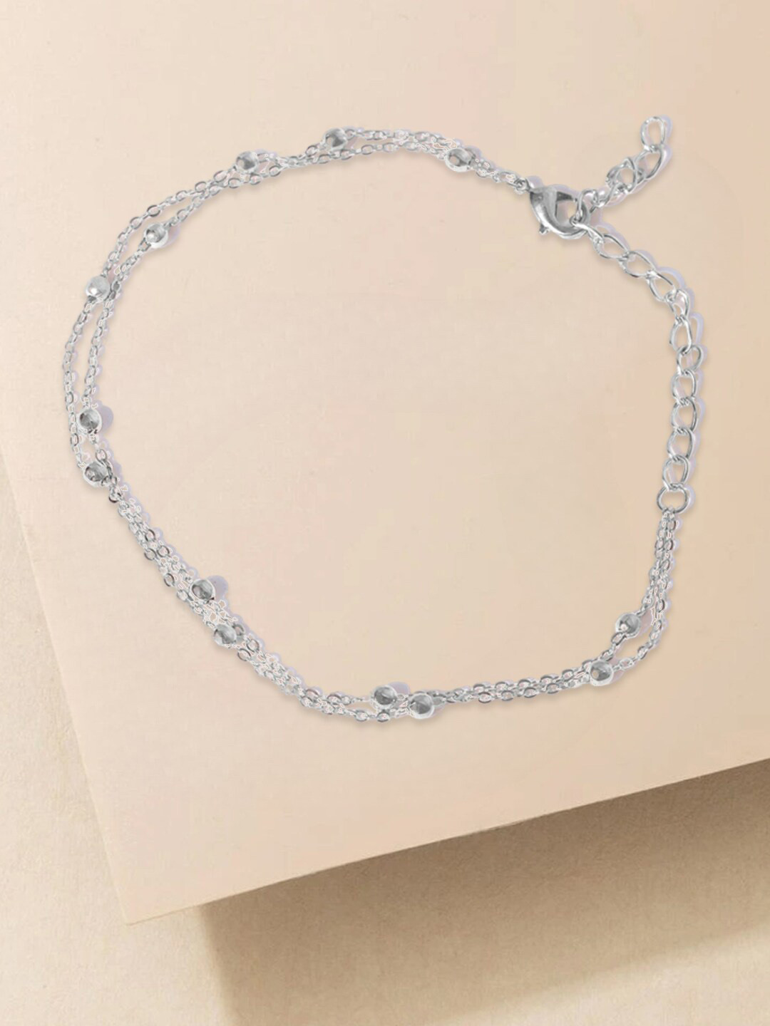 OOMPH Beaded Layered Anklet
