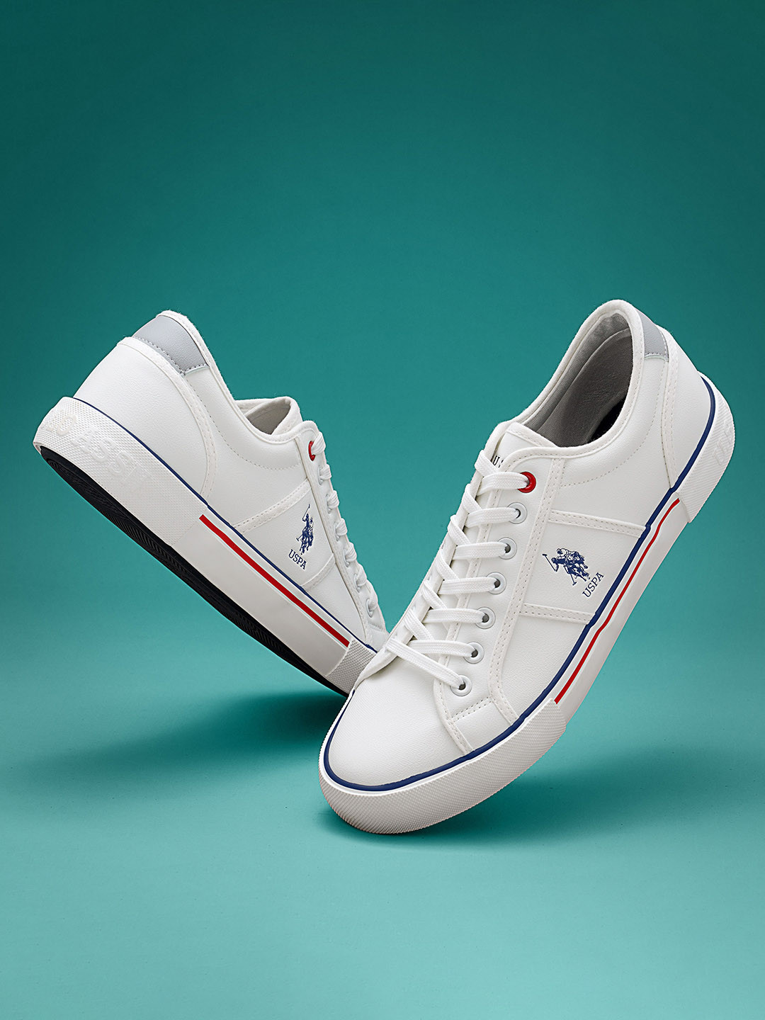 U.S. Polo Assn. Men Tess Solid Canvas Sneakers