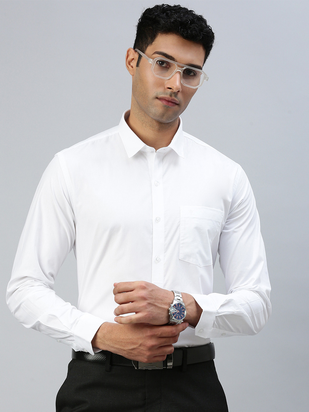 Ramraj Standard Long Sleeves Cotton Ethnic Shirt