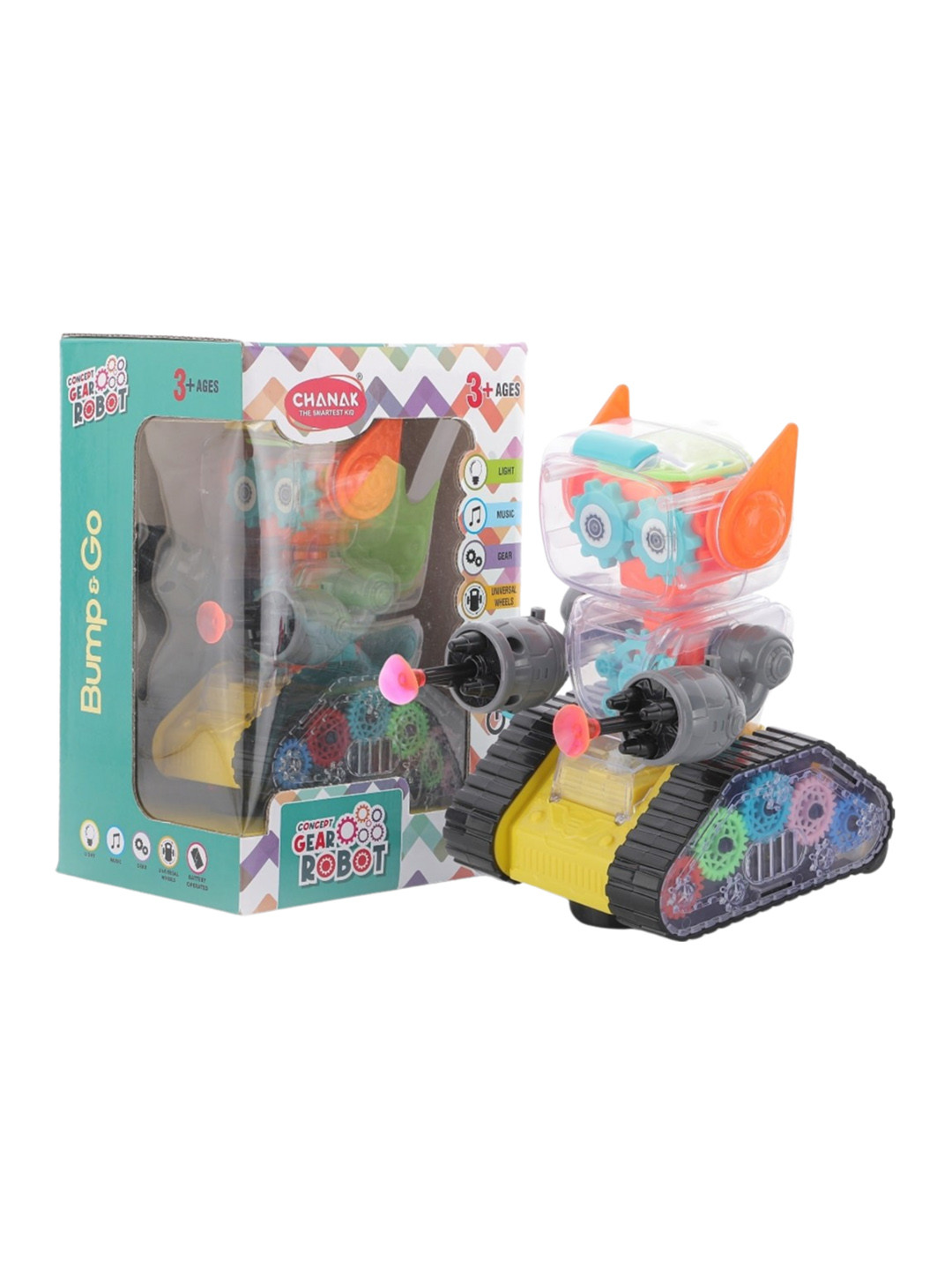 Aditi Toys Kids Gear Robot Car Vehicles