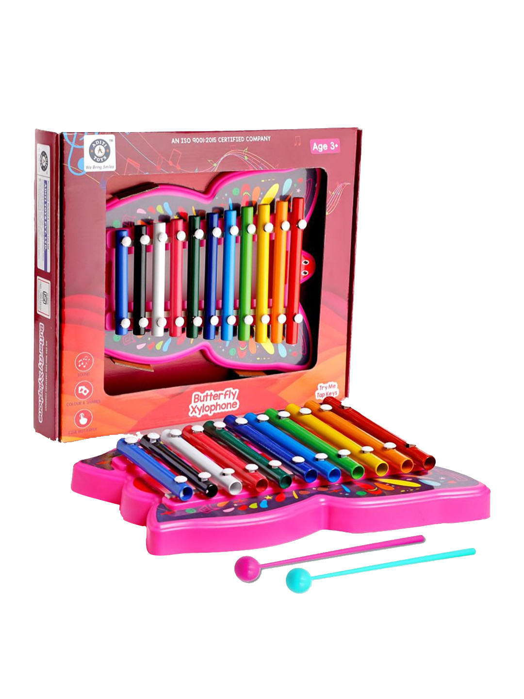 Aditi Toys Kids Musical Butterfly Xylophone Toy