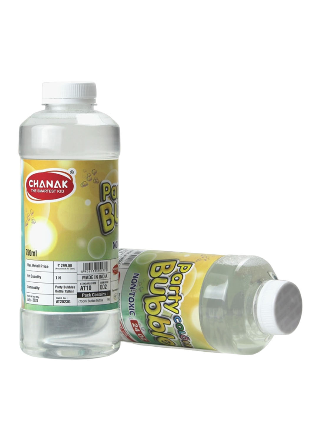 Aditi Toys Kids Pack Of 2 Bubble Liquid Solution Bottles