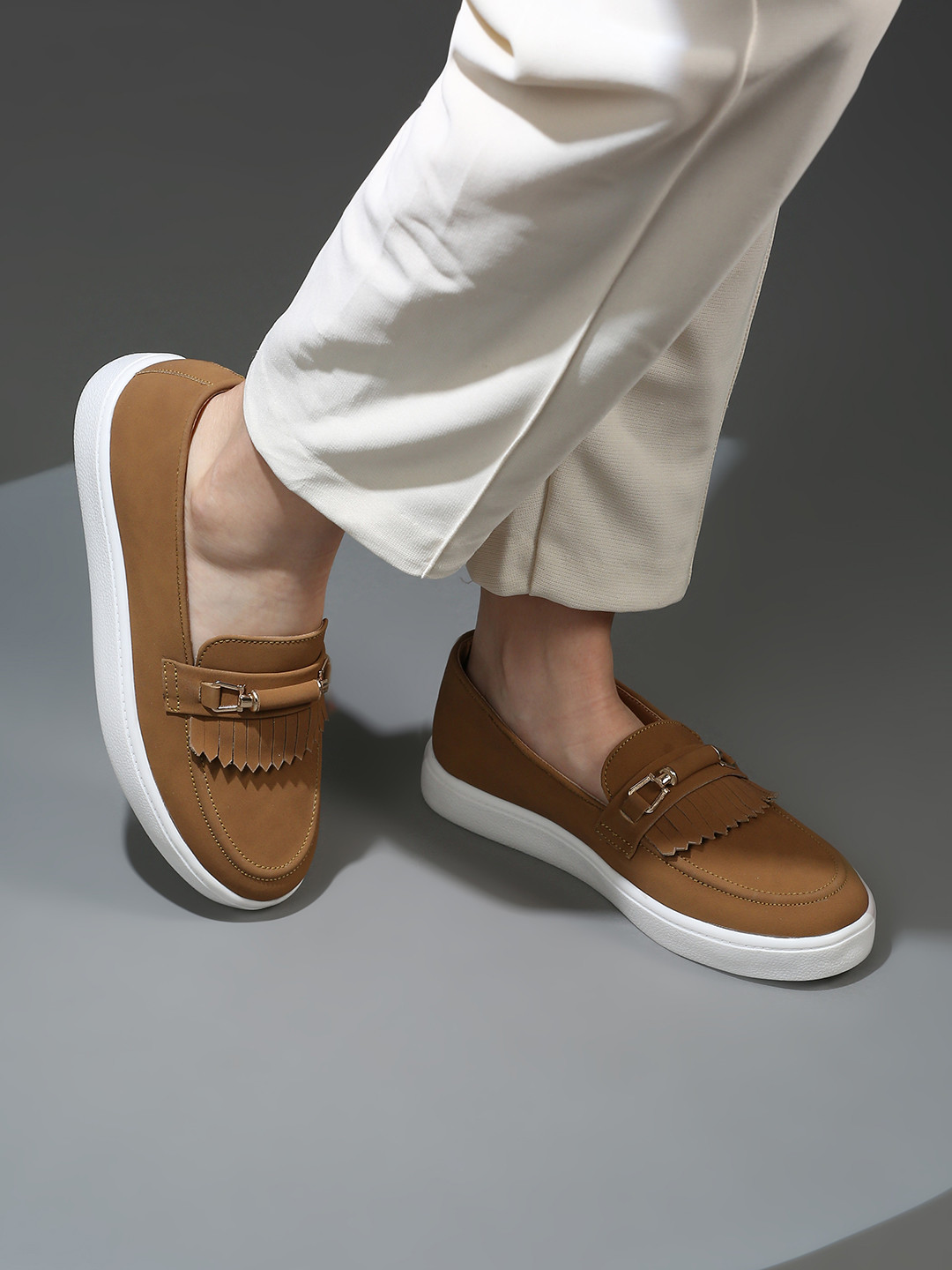 Inc 5 Women Lightweight Horsebit Loafers