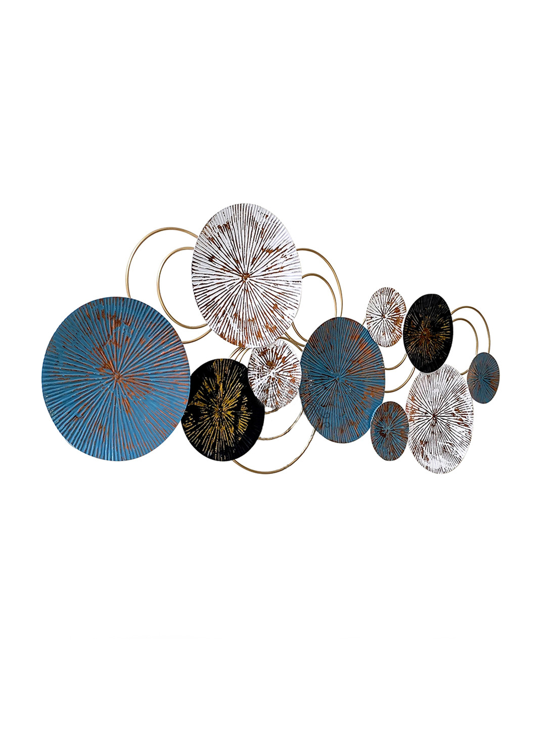 DSH Crafting Your Curiosity Metal Glossy Hanging Hall Wall Hangings-18.5In
