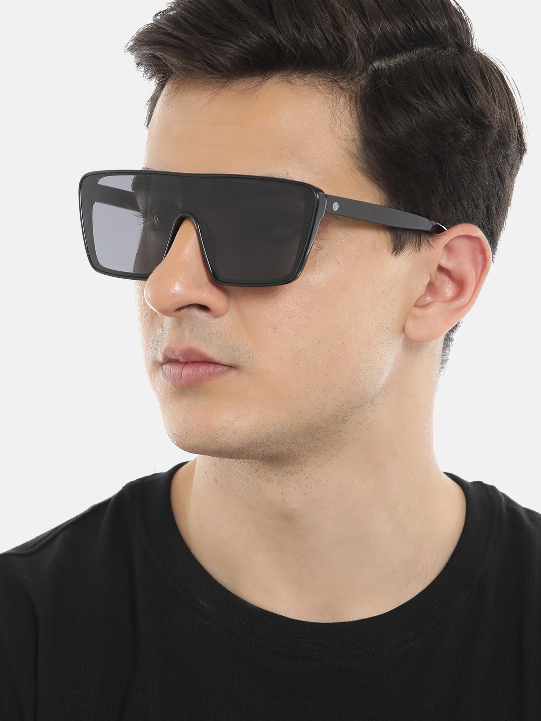 Carlton London Premium Men Shield Sunglasses with UV Protected Lens CLSM285