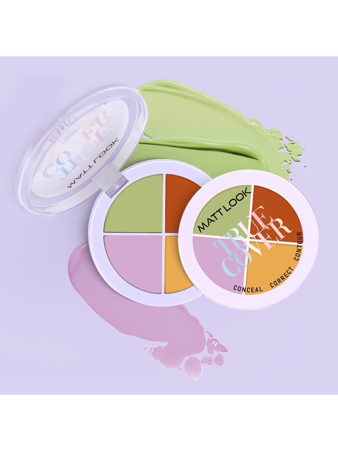 MATTLOOK True Cover Concealer - Correct & Contour Palette - Ultimate Corrector