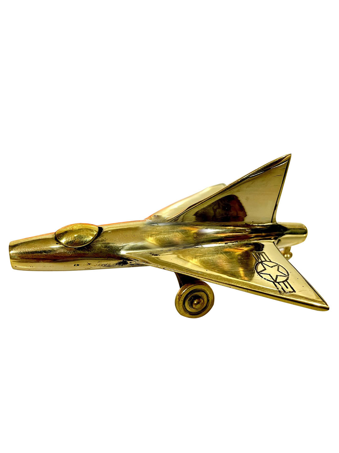 DSH Crafting Your Curiosity Gold Brass Metallic Living Room Small Showpiece - 1.8 Inches