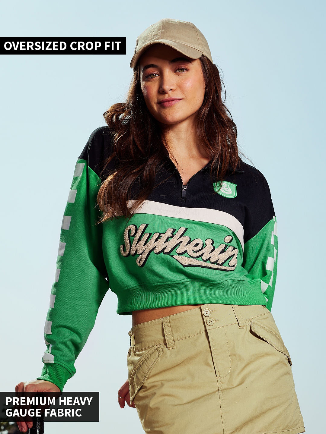 Harry potter sales cropped sweatshirt