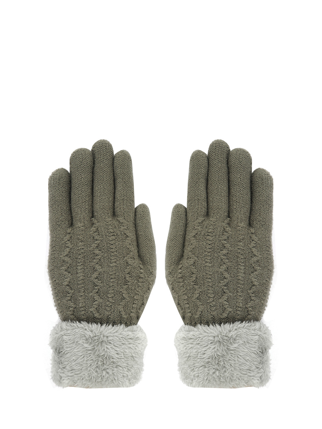 FabSeasons Kids Patterned Acrylic Winter Gloves