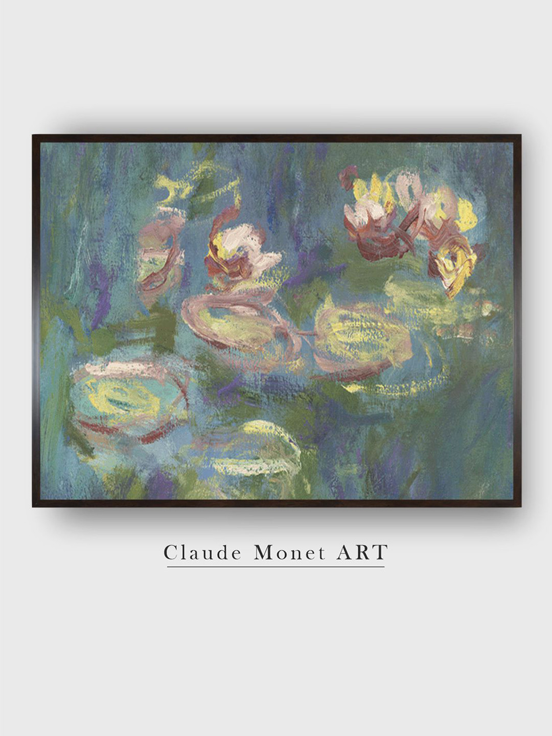 The Art House Grey & Black Canvas Painting Framed Wall Art