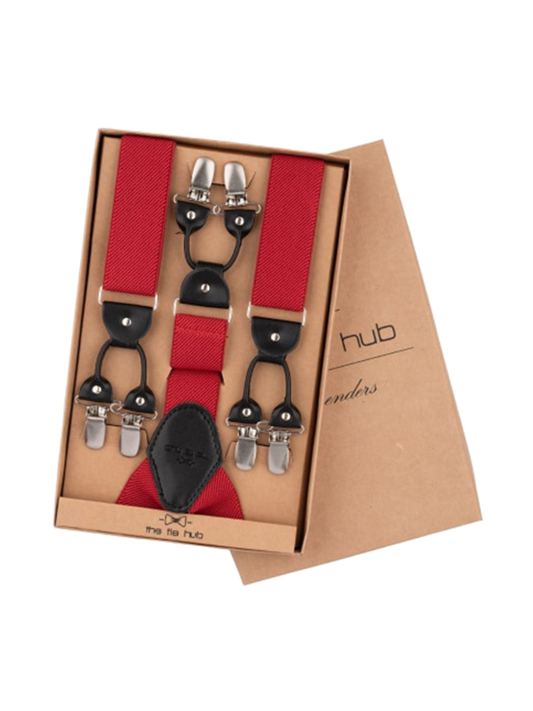 The Tie Hub Men Adjustable Clip On Suspender