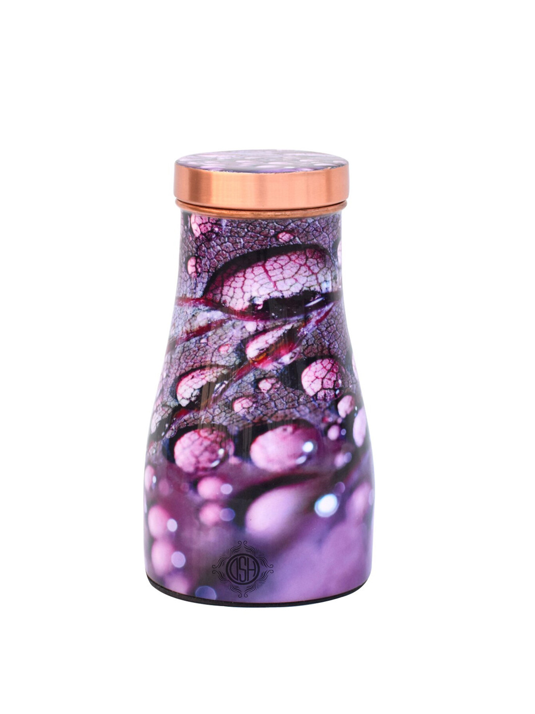 DSH Crafting Your Curiosity Purple Conversational Copper Airtight Water Bottle - 950ml