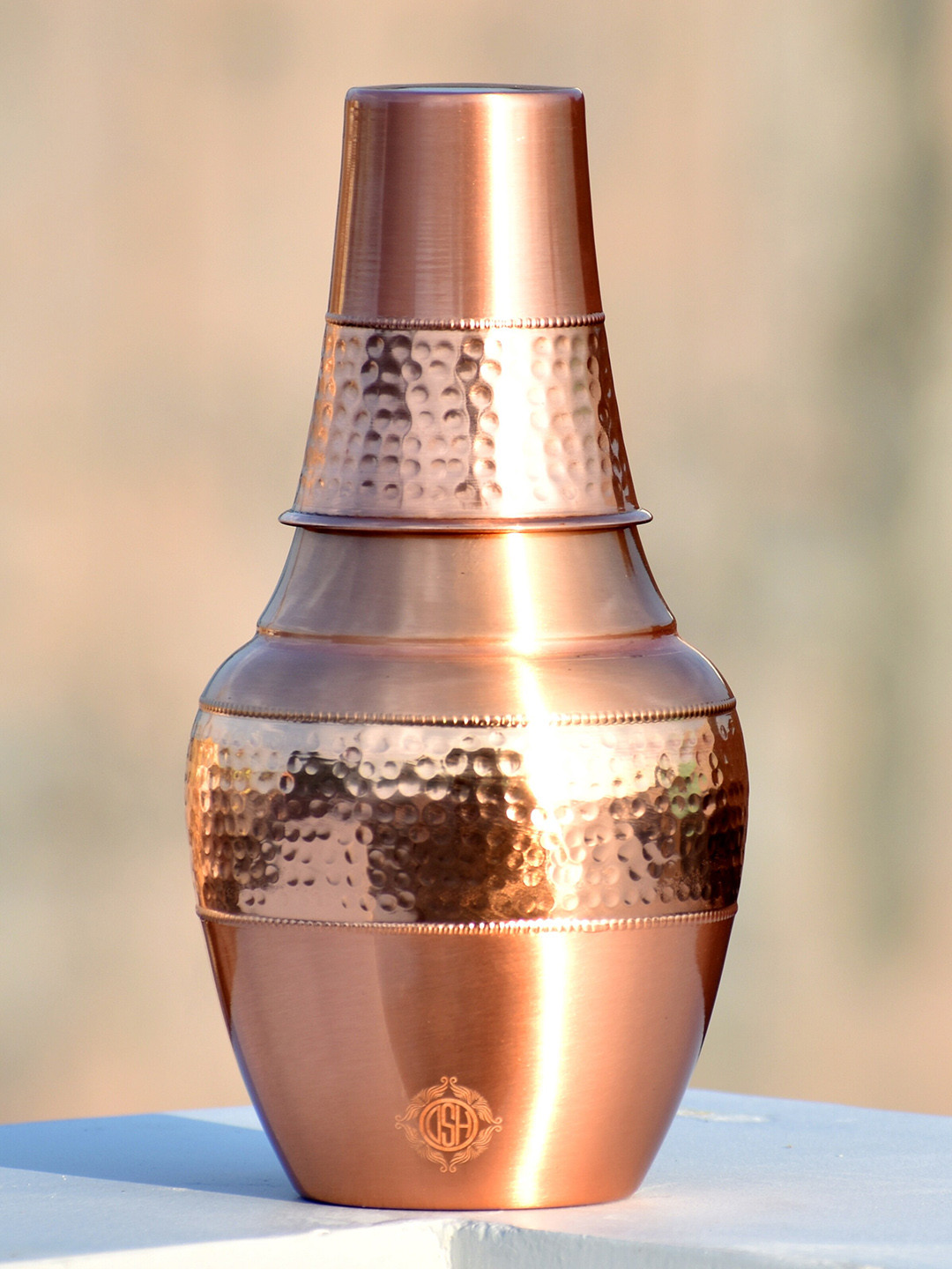 DSH Crafting Your Curiosity Venus Brand Logo Copper Airtight Water Bottle - 1.6L