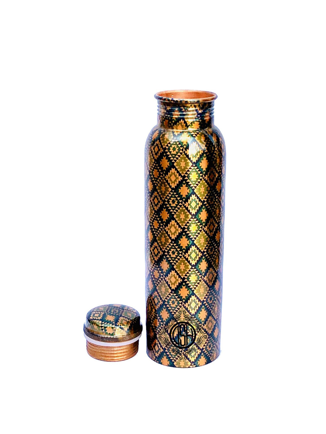 DSH Crafting Your Curiosity Conversational Copper Single Wall Vacuum Water Bottle - 800ml