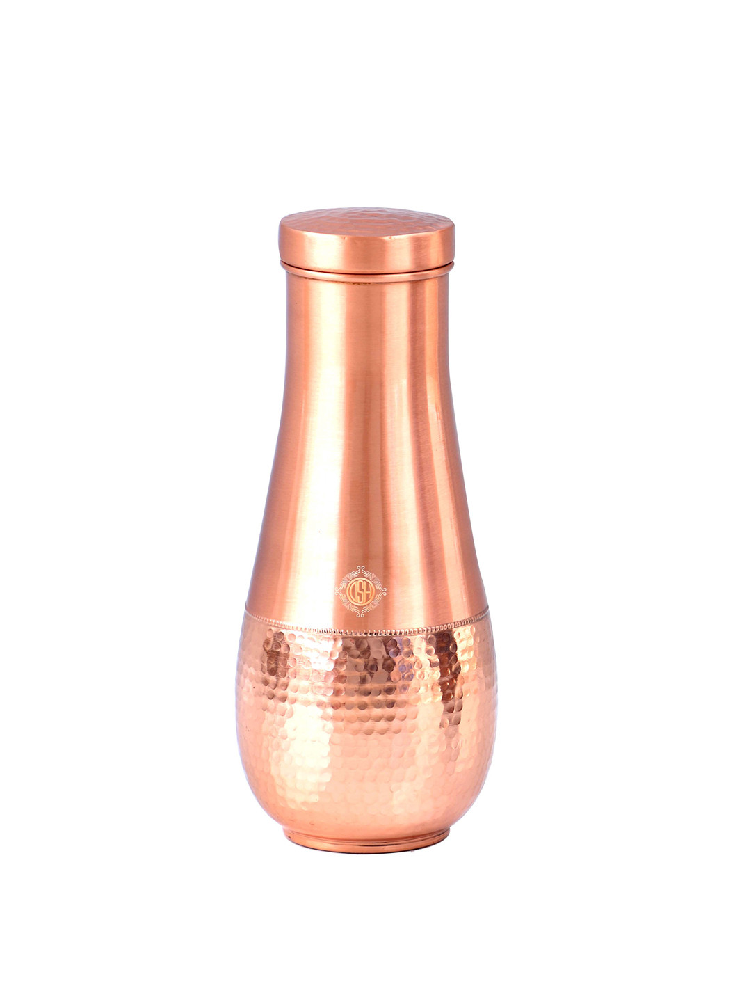 DSH Crafting Your Curiosity Copper Toned Tulip Matt Water Bottle 1.6L