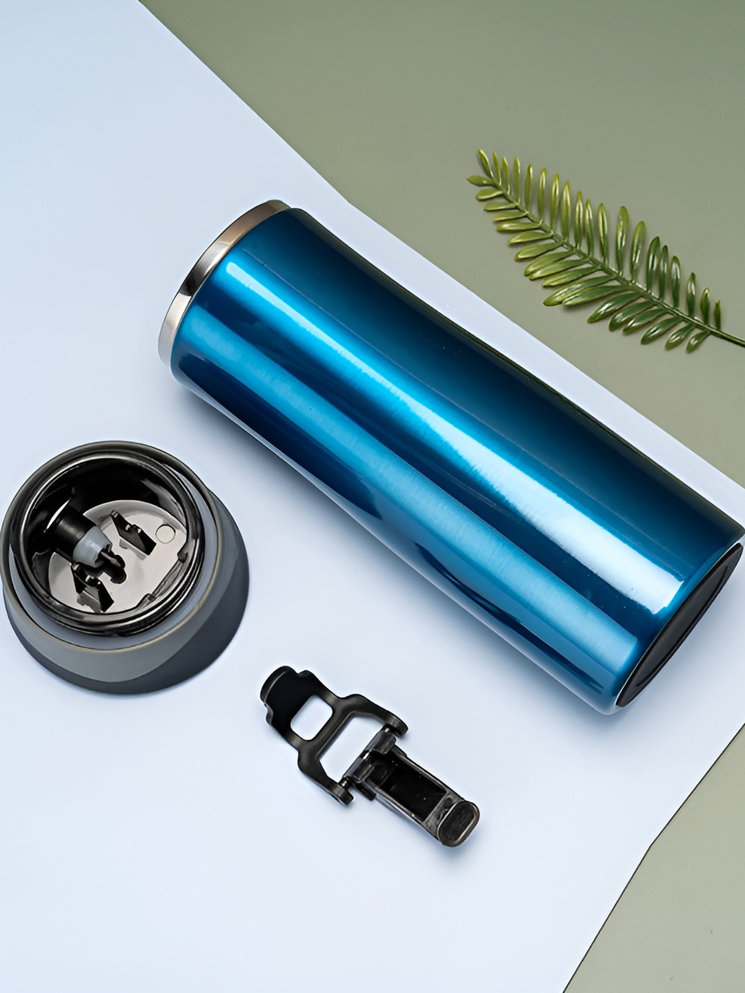 Wosta Blue Stainless Steel Handmade Mug-500ml