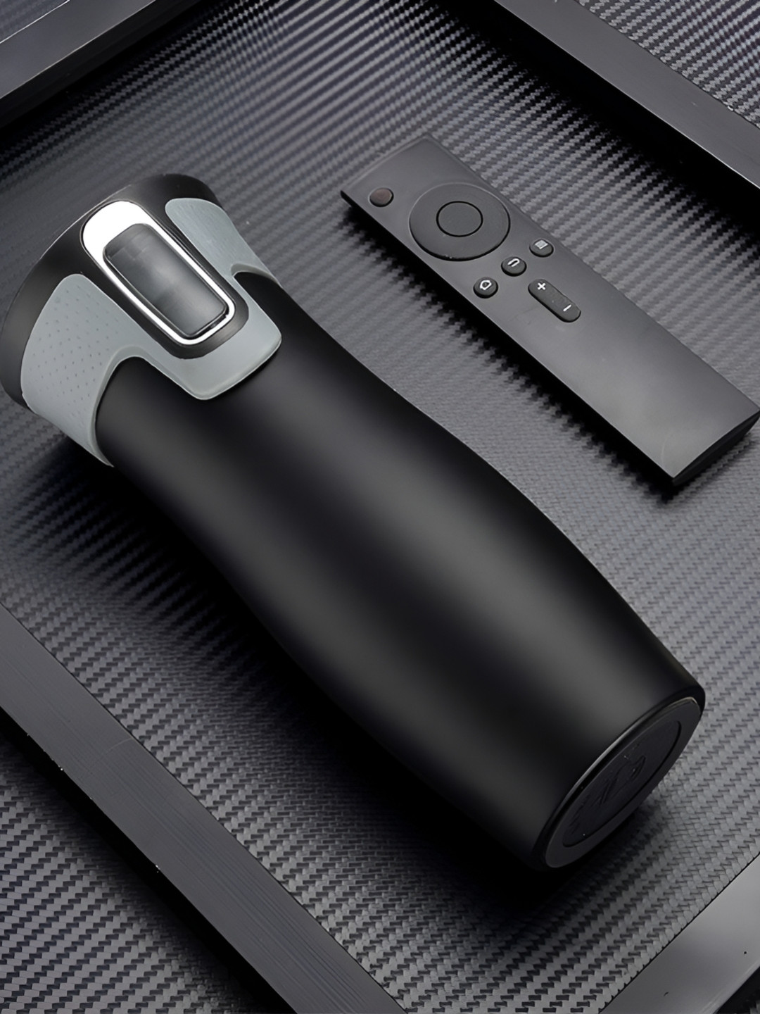 Wosta Madhur Name Personalised Black Stainless Steel Dishwasher Safe Mug-420ml