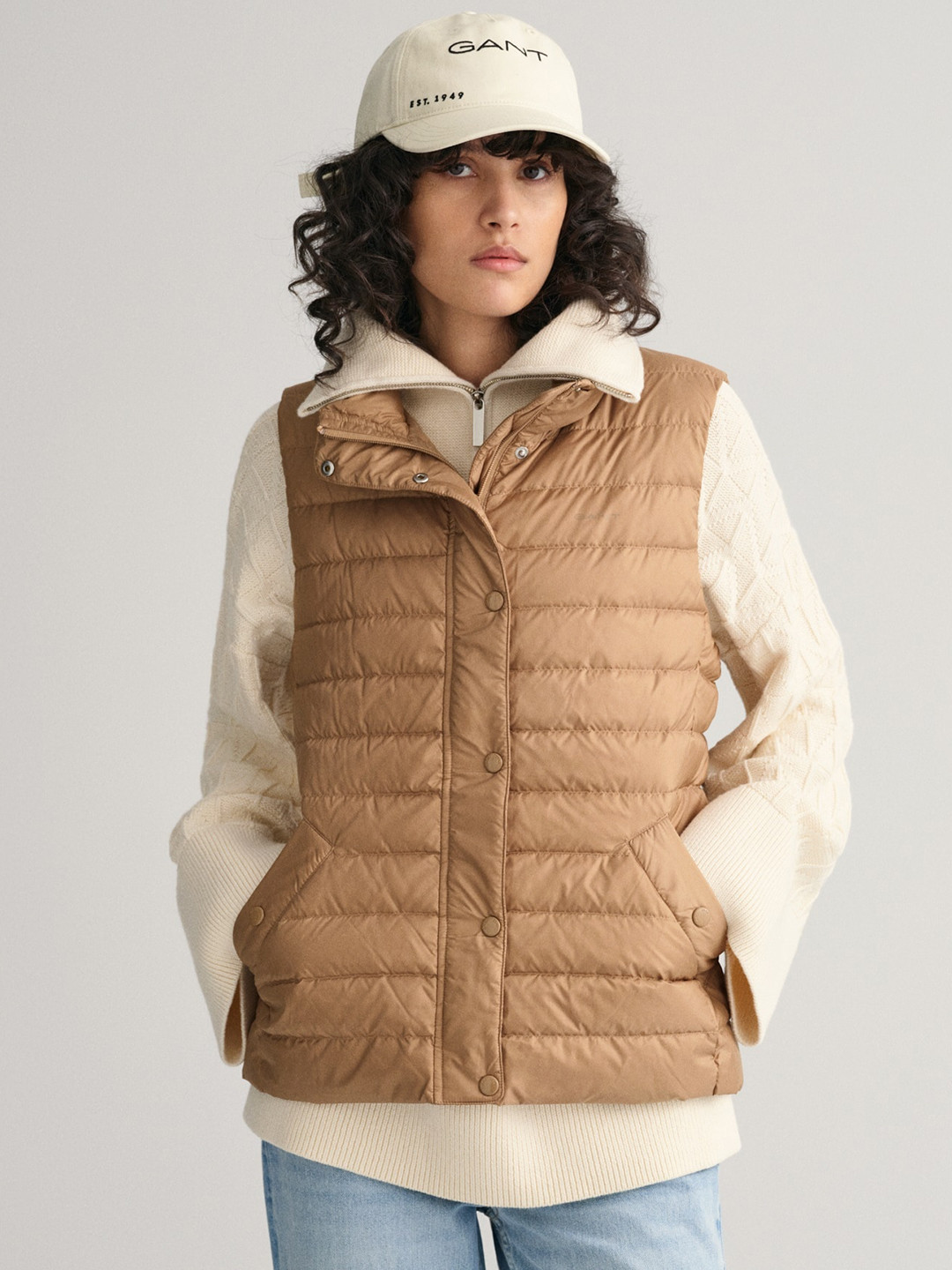 GANT Mock Collar Padded Jacket