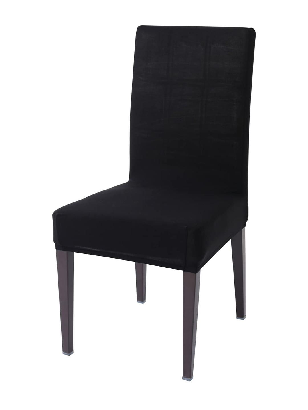 HOKIPO Black Stretchable Dining Chair Cover