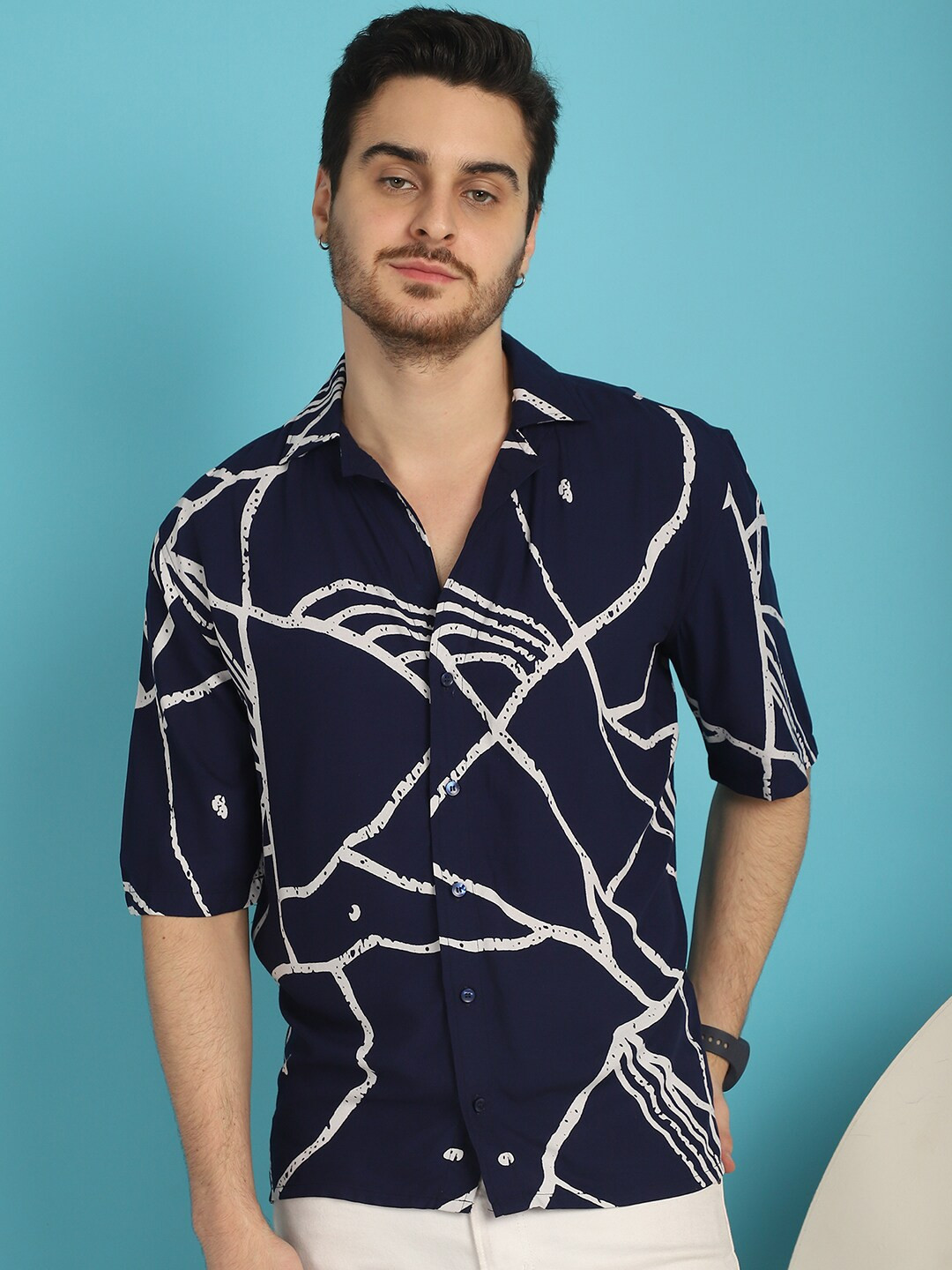 Vanguard Printed Comfort Casual Shirt