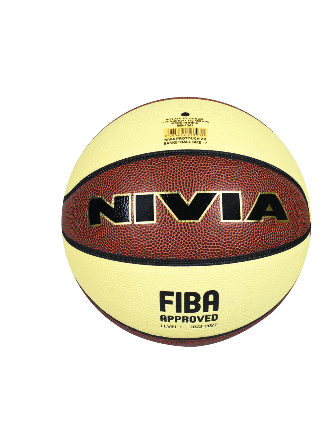 NIVIA Printed Leather PRO TOUCH 2.0 Basketball