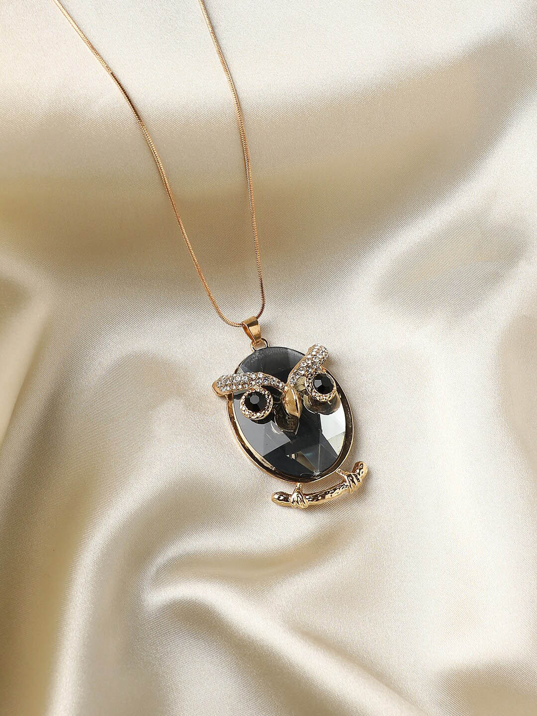 SOHI Gold Plated Chain with Pendant