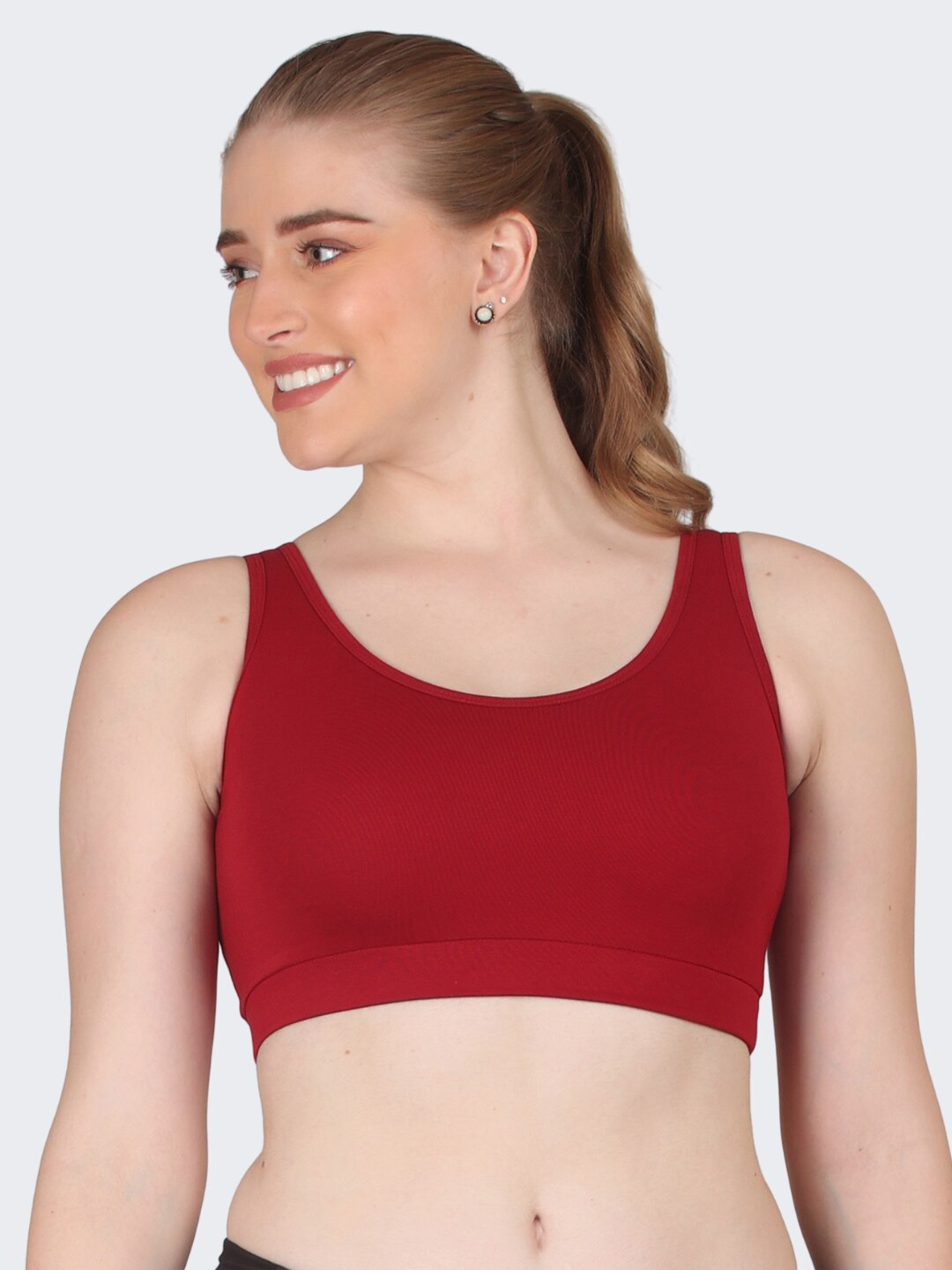 POOJA RAGENEE Full Coverage Cotton Sports Bras With All Day Comfort