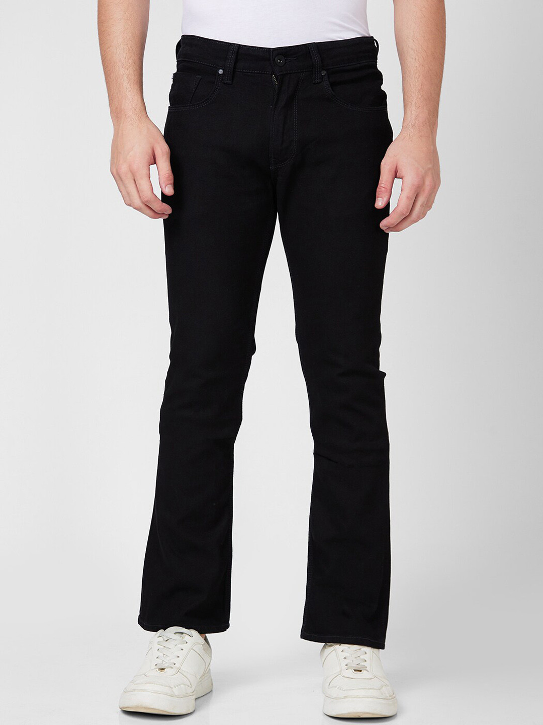 SPYKAR Men Raftar Fit,Mid Rise Bootcut Relax Fit Jeans