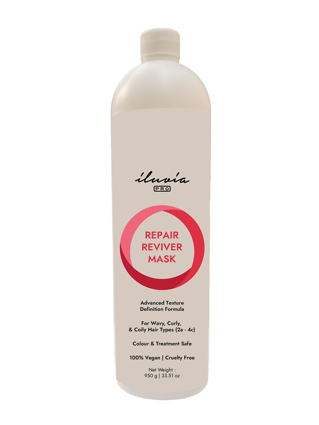 iluvia Professional Repair Reviver Mask For Damaged & Dull Hair - 950g