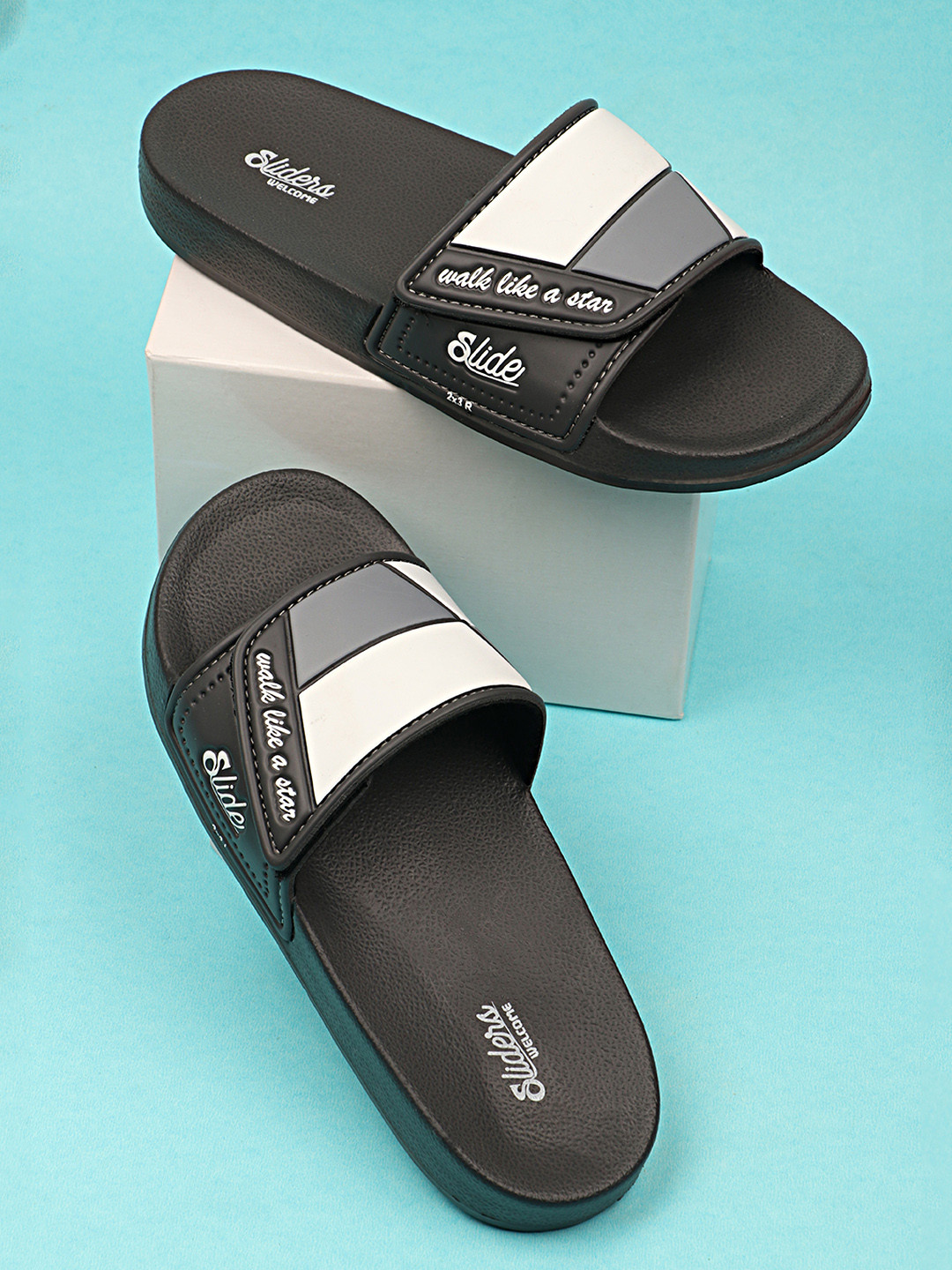 WELCOME Kids Lightweight & Comfortable Arch Support Durable Anti-Skid Flip Flops