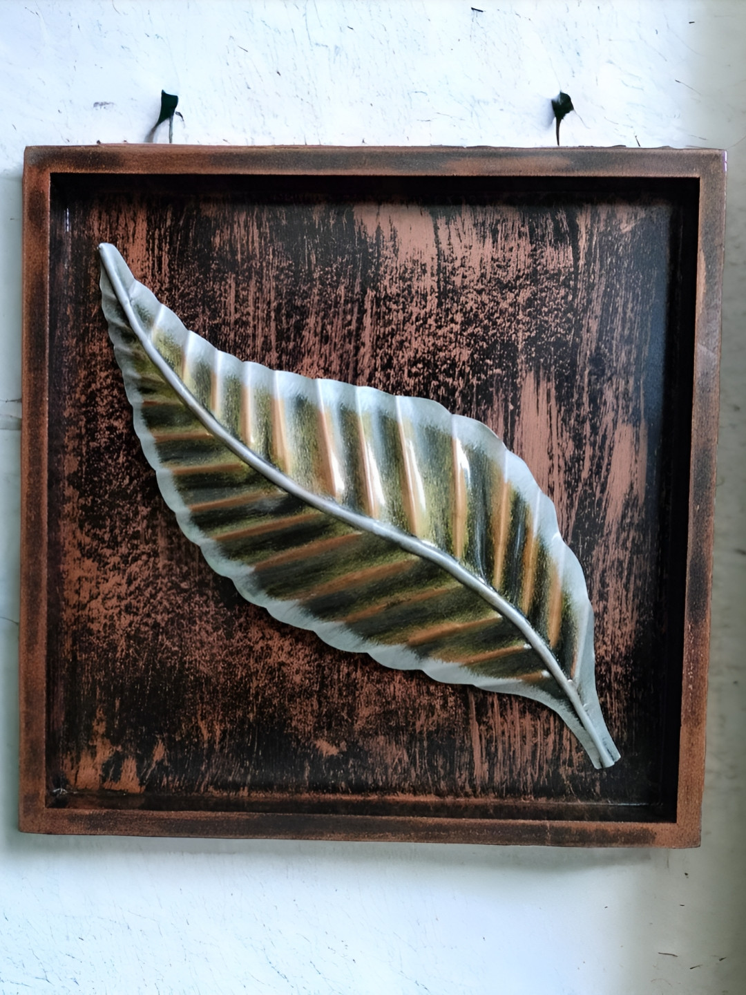 SANKALAN CREATIONS Sculpture Wood Matte Hanging Hall Wall Hangings