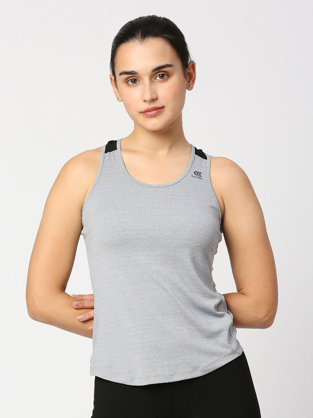 LAASA  SPORTS Round Neck Tank Top