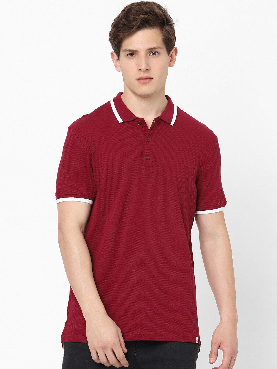 Celio Polo Collar Short Sleeves Cotton T-shirt