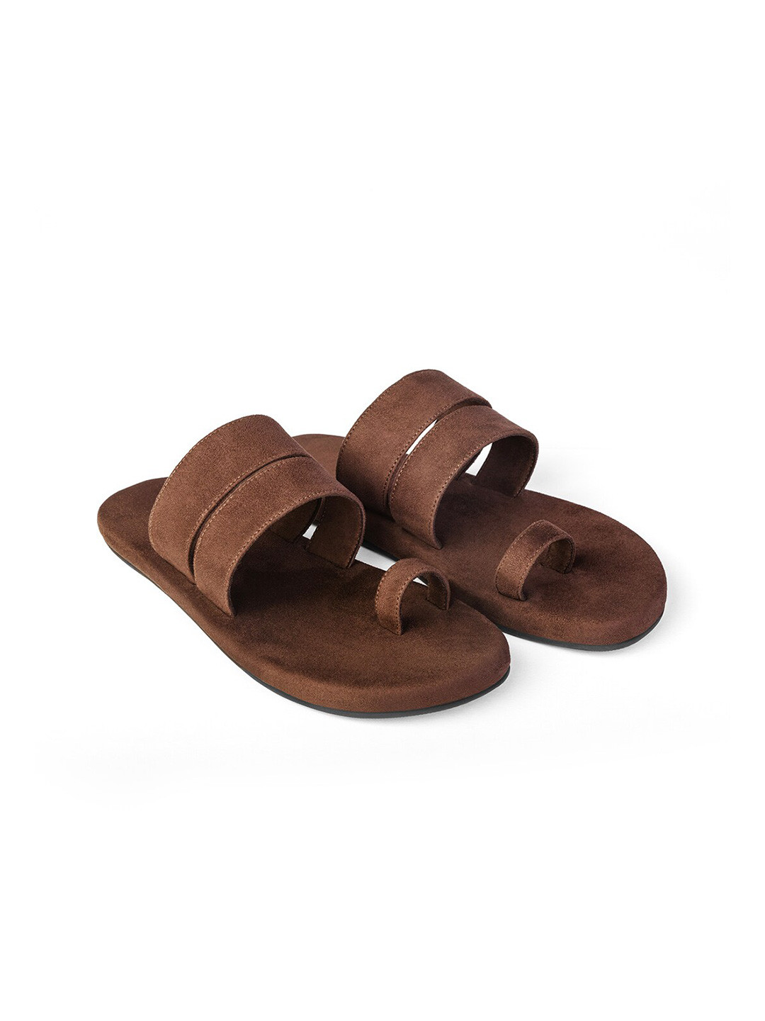 Planet Paaduks Men Uri Luxe Vegan Suede One Toe Comfort Sandals