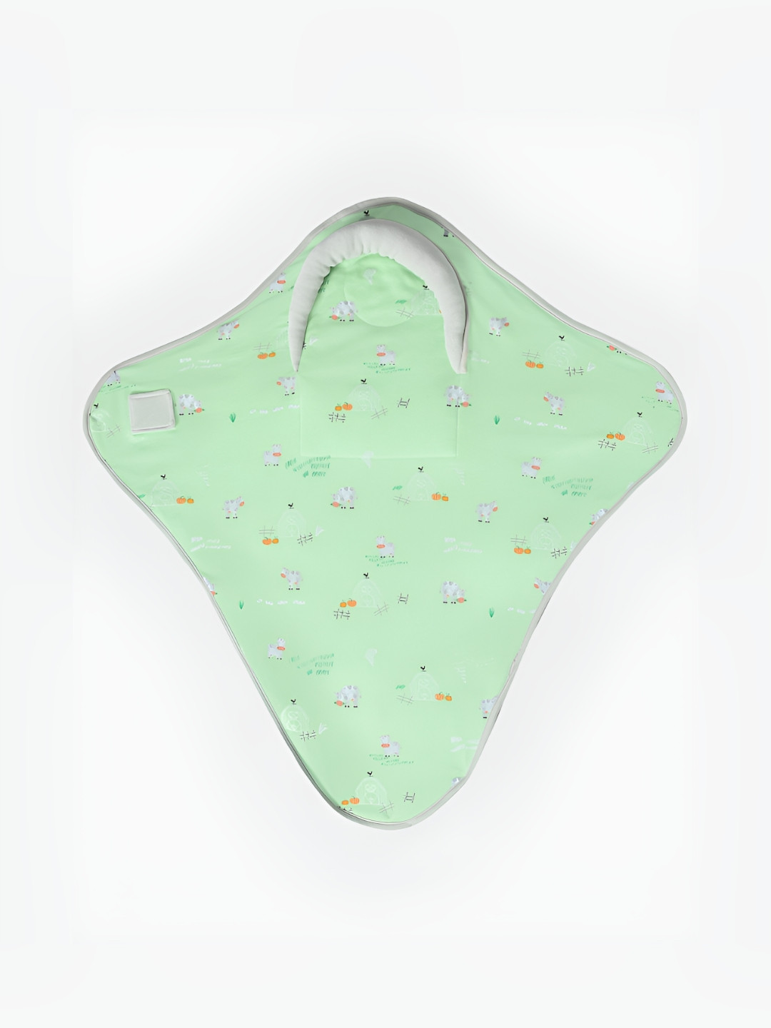 MiArcus Soft and Comfortable Snug Pod Baby Wrap - Green, 80x85 cm