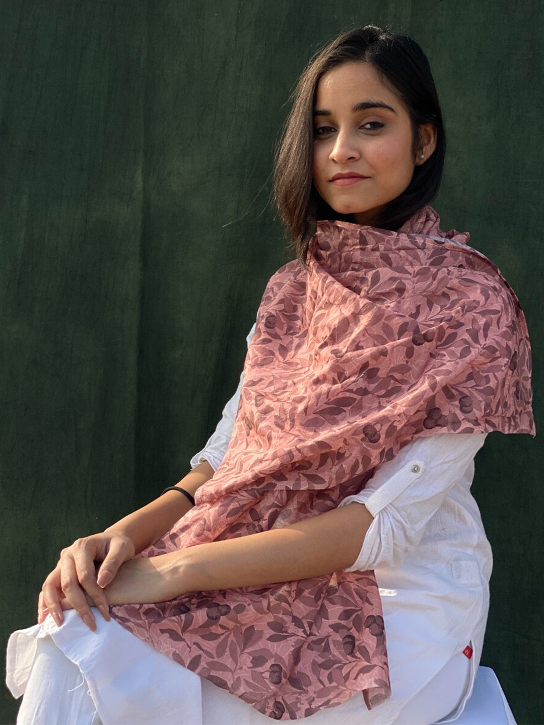 BUTA BUTI Floral Printed Cotton Stoles