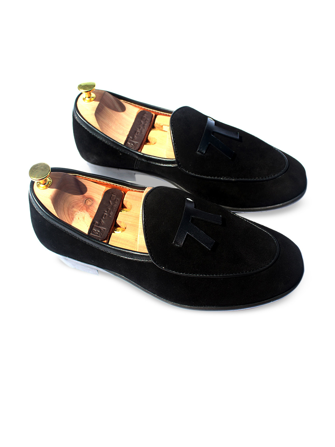 Wolvenmilano Men Slip-On Suede Leather Belgian Loafers