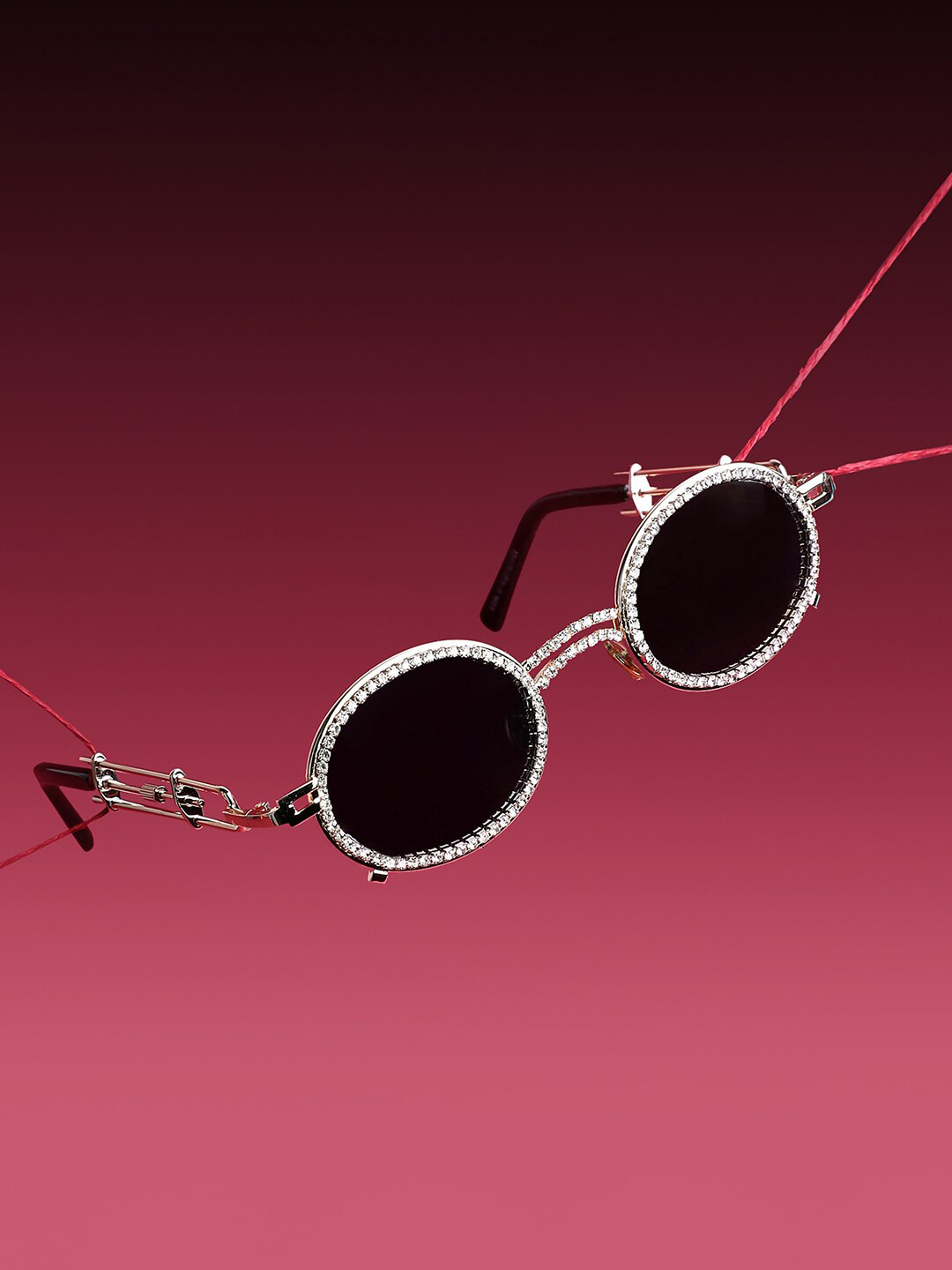 HAUTE SAUCE   Women Round Sunglasses with UV Protected Lens AWFW_HSSG2229