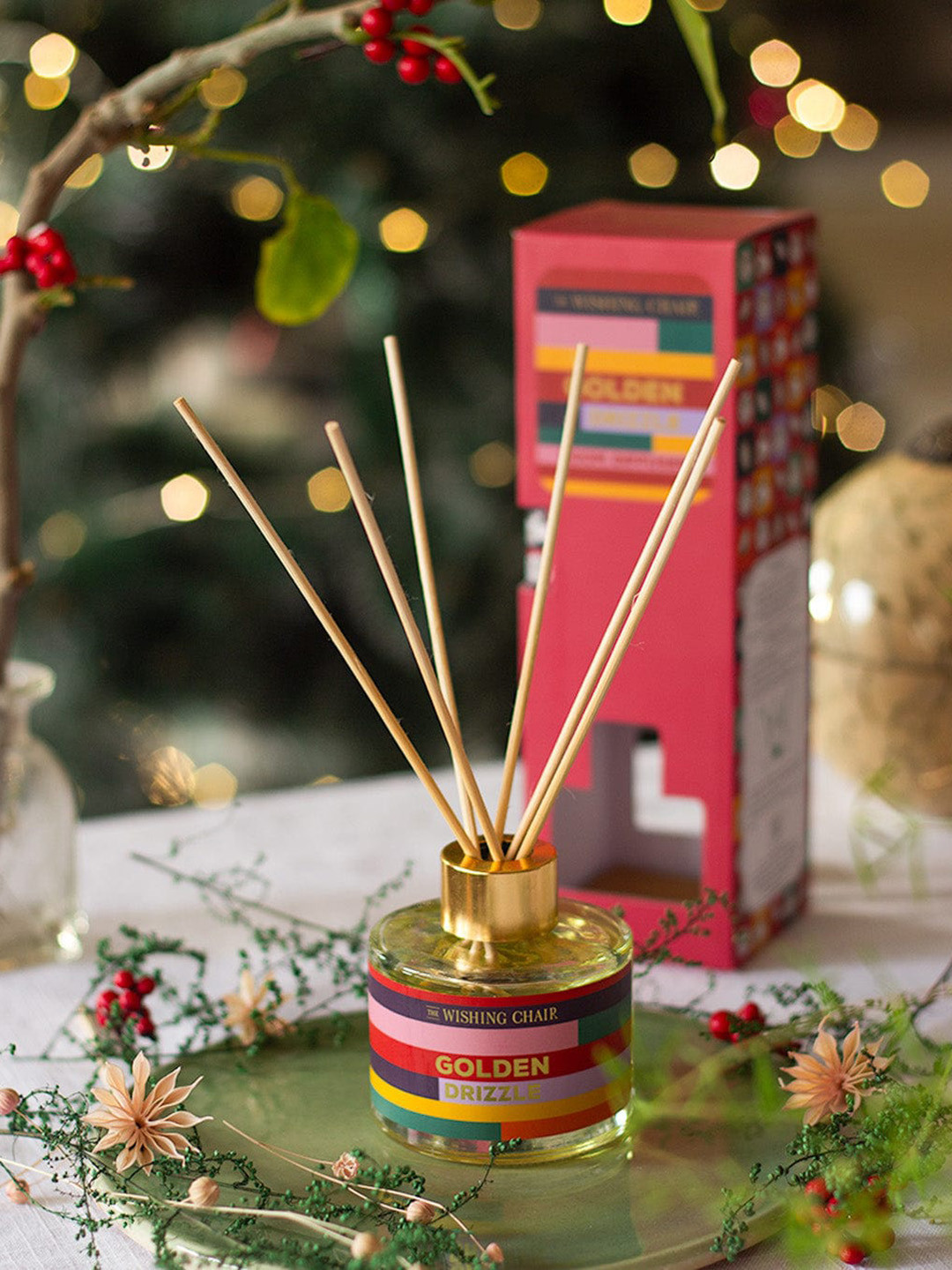 The Wishing Chair Orange Coconut Vanilla Reed Diffuser with Oil 120 ml