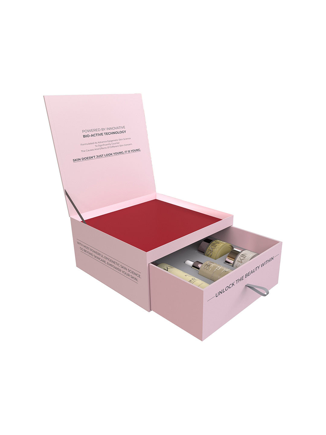 SKIN PASSWORD Set Of 4 Anti Ageing Face Cleanser-Face Mask-Face Serum-Face Cream