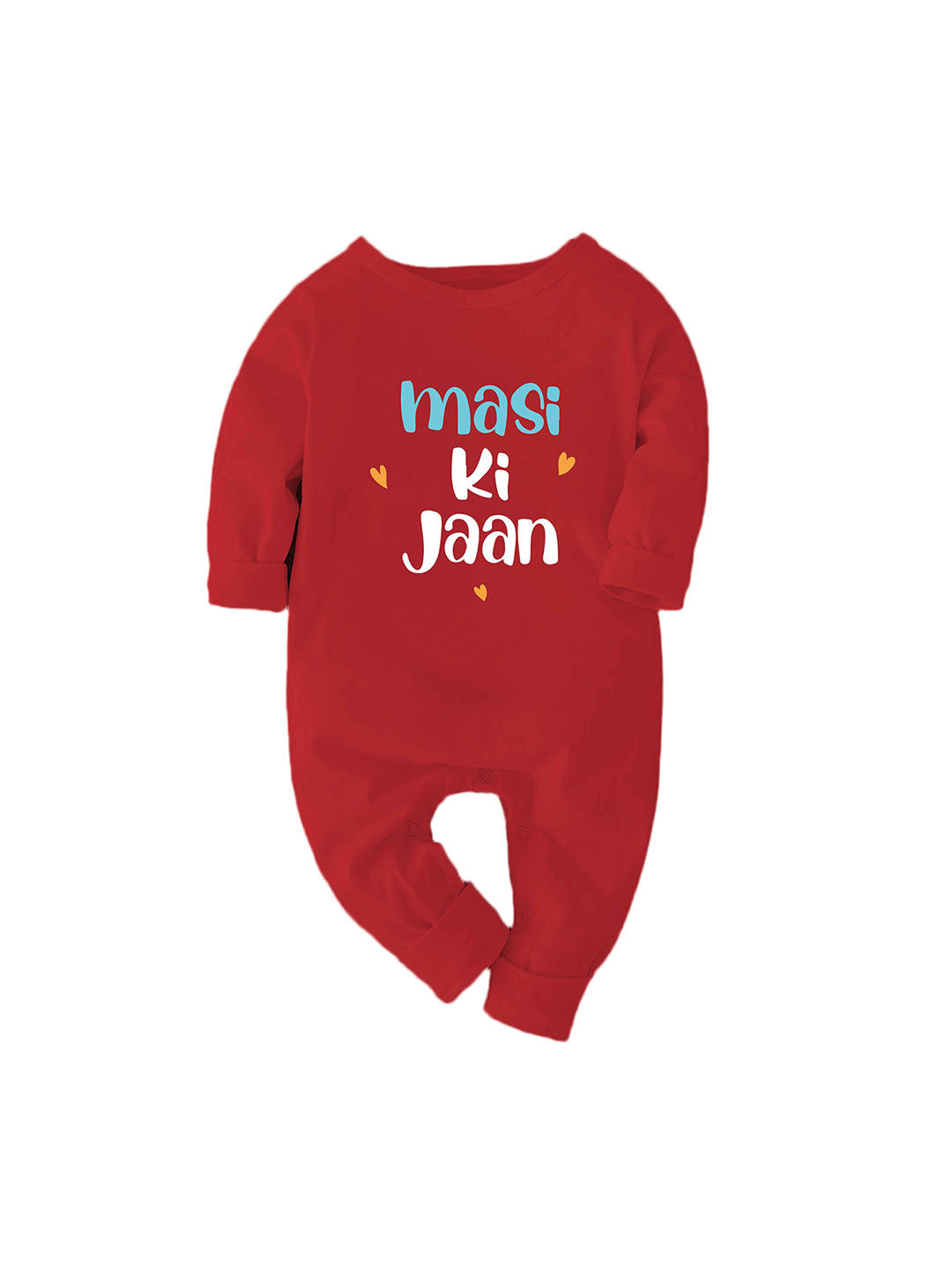 Zeezeezoo Kids Masi Ki Jaan Printed Pure Cotton Romper
