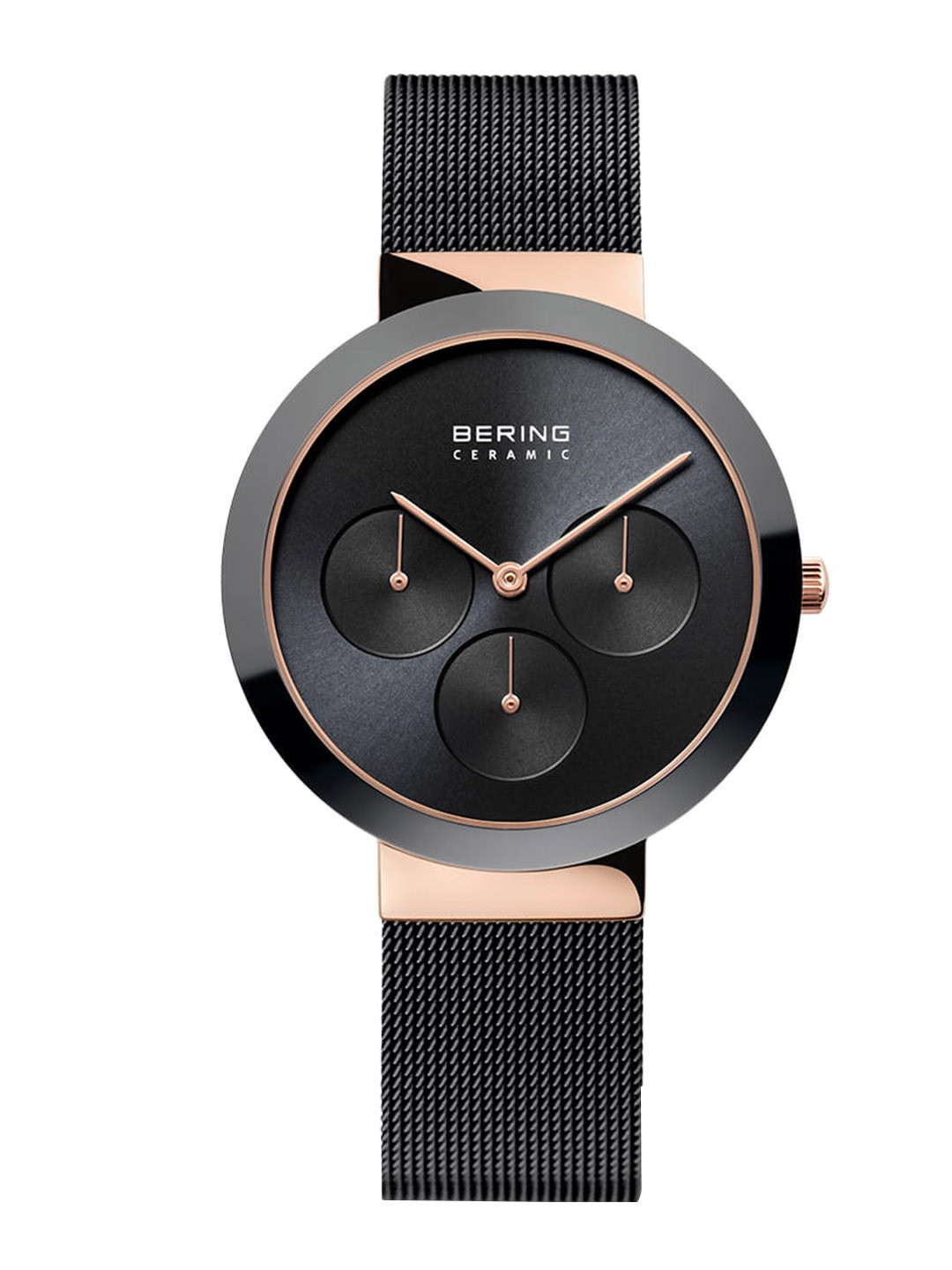 BERING Women Stainless Steel Straps Reset Time Analogue Watch 35036-166