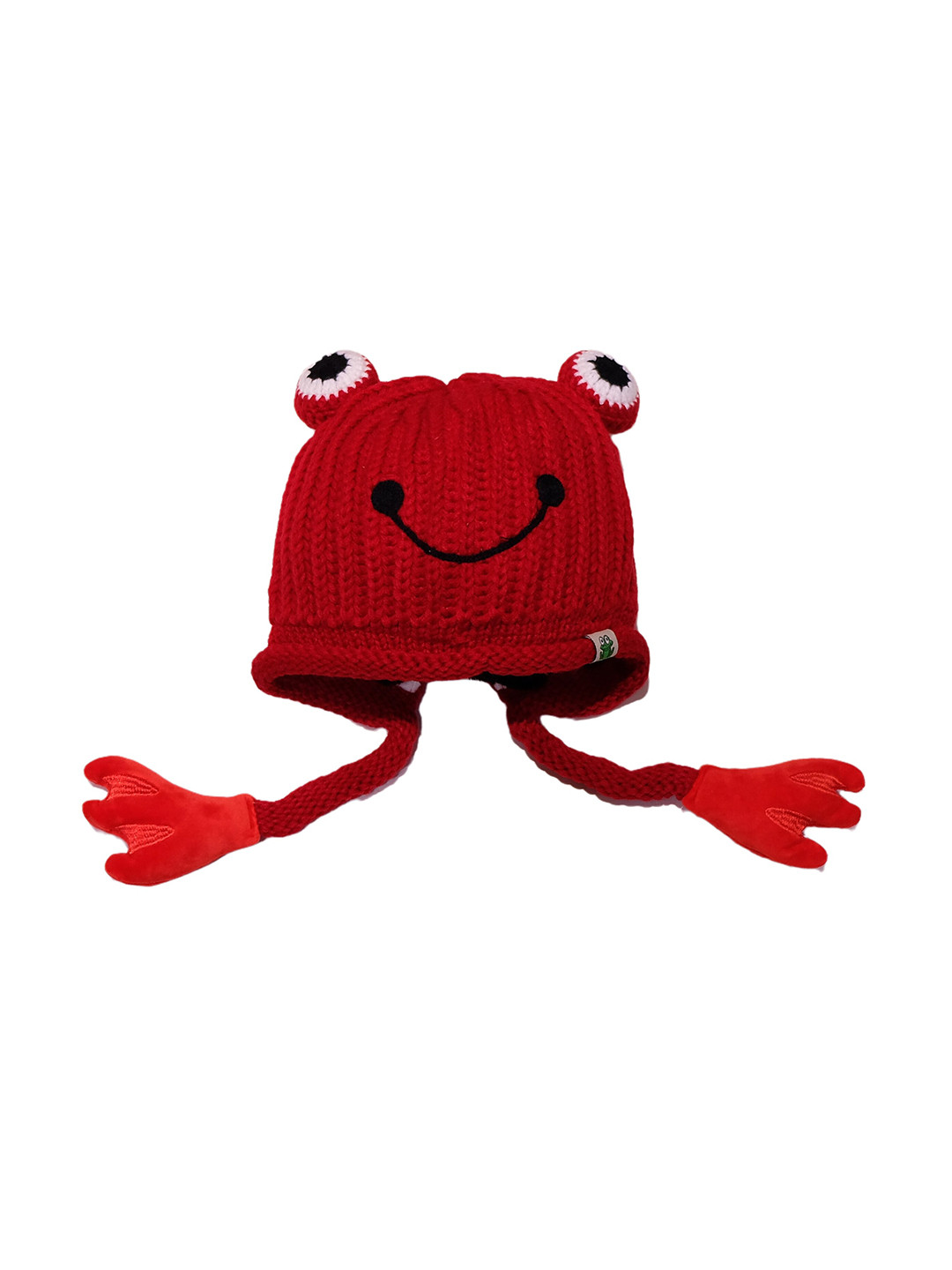 TIPY TIPY TAP Kids Self Design Beanie Acrylic Wool Cap