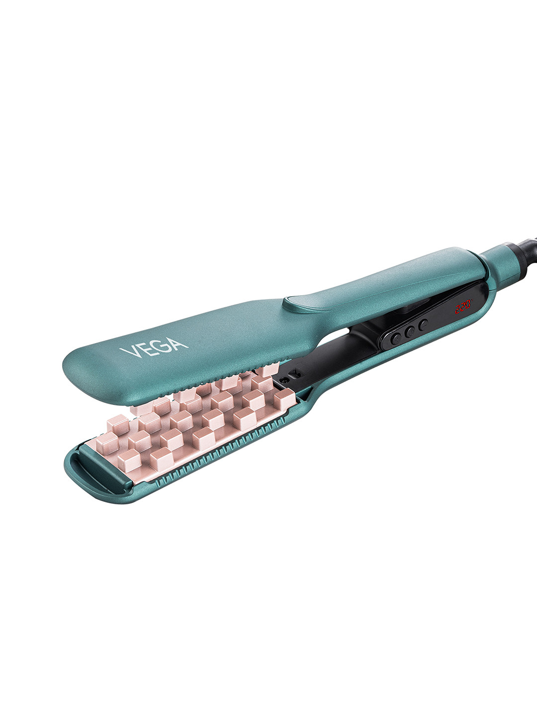 VEGA VHVH-01 VolumePro Hair Volumizer with Ceramic Coated Plates - Green