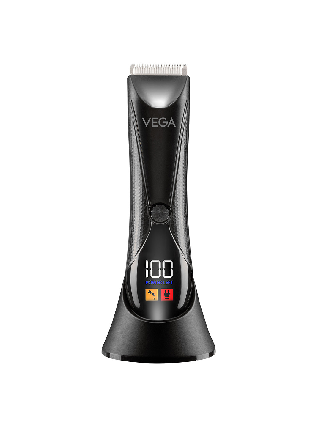 VEGA Men VHTH-33 Cleanball Body Trimmer for Intimate Area - Black