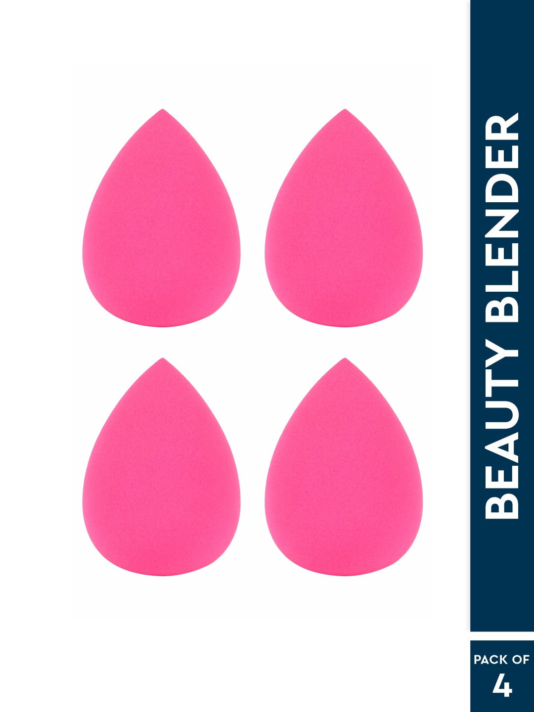 GUBB Set of 4 Latex-Free Beauty Blending Sponge - Bright Pink