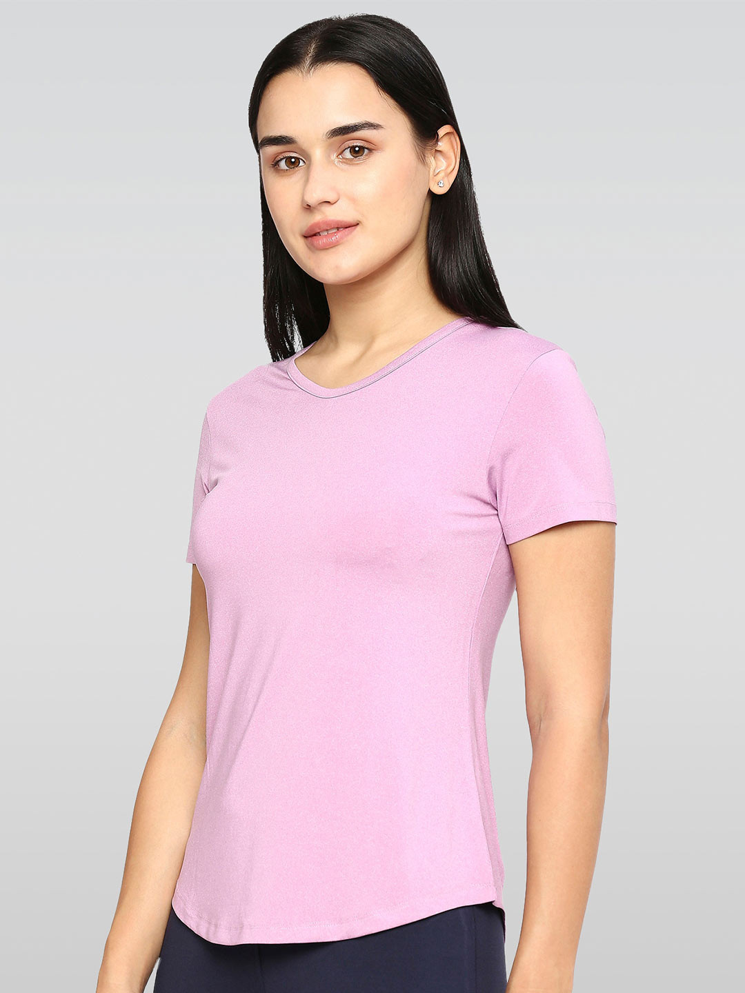 LAASA SPORTS V-Neck Dri-FIT Slim Fit T-shirt