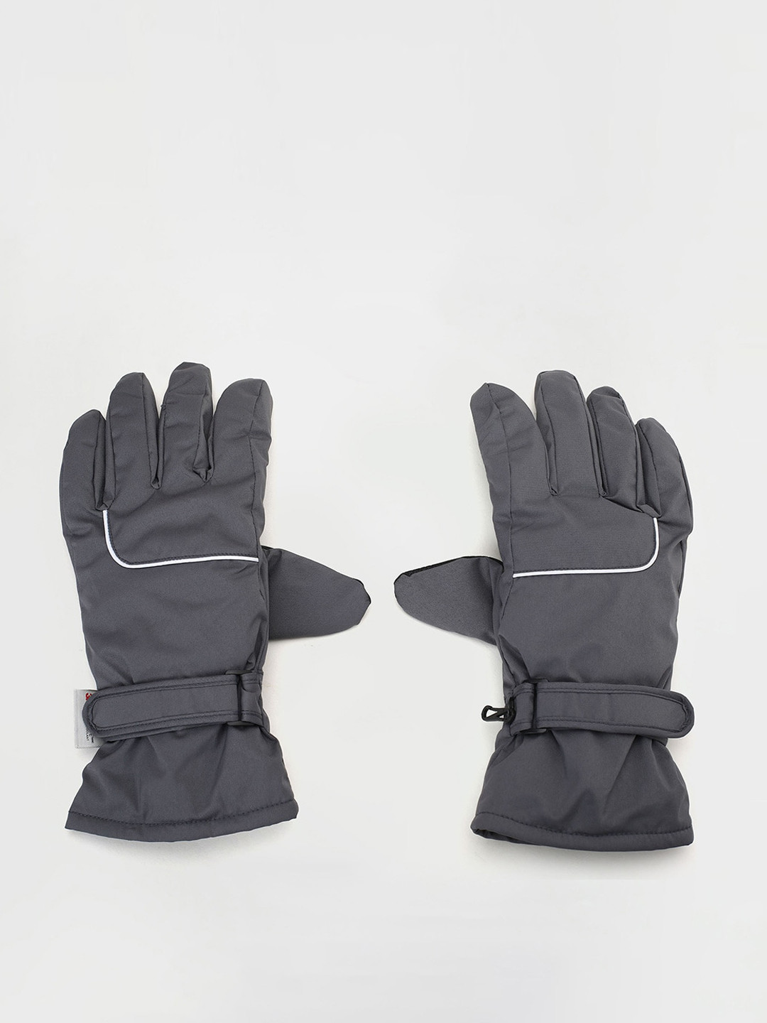 max Women Patterned Acrylic Winter Gloves